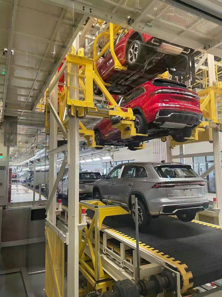 下件升降機+隨行側(cè)頂機重載項目